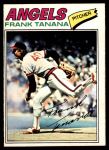 1977 O-Pee-Chee #105  Frank Tanana  Front Thumbnail