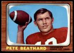 1966 Topps #63  Pete Beathard  Front Thumbnail