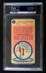 1969 Topps #25 Lew Alcindor Back Thumbnail