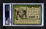 1971 Topps #20 Reggie Jackson Back Thumbnail