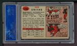 1957 Topps #138  Johnny Unitas  Back Thumbnail