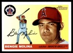 2004 Topps Heritage #24  Bengie Molina  Front Thumbnail