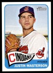 2014 Topps Heritage #108  Justin Masterson  Front Thumbnail