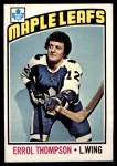 1976 O-Pee-Chee NHL #259  Errol Thompson  Front Thumbnail