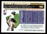 1996 Topps #170  Terry Pendleton  Back Thumbnail
