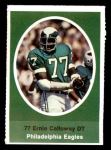 1972 Sunoco Stamps  Ernie Calloway  Front Thumbnail