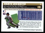 1996 Topps #195  Dante Bichette  Back Thumbnail
