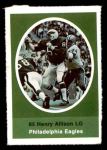 1972 Sunoco Stamps  Henry Allison  Front Thumbnail