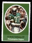 1972 Sunoco Stamps  Ernie Calloway  Front Thumbnail