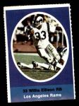 1972 Sunoco Stamps  Willie Ellison  Front Thumbnail