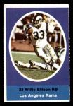 1972 Sunoco Stamps  Willie Ellison  Front Thumbnail