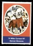 1972 Sunoco Stamps  Mike Current  Front Thumbnail