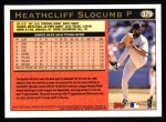 1997 Topps #379  Heathcliff Slocumb  Back Thumbnail