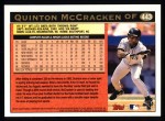 1997 Topps #443  Quinton McCracken  Back Thumbnail