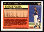 1997 Topps #23  Mike Timlin  Back Thumbnail