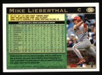 1997 Topps #56  Mike Lieberthal  Back Thumbnail