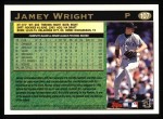 1997 Topps #107  Jamey Wright  Back Thumbnail