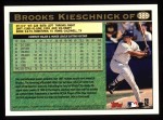 1997 Topps #389  Brooks Kieschnick  Back Thumbnail