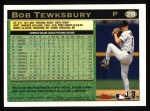 1997 Topps #219  Bob Tewksbury  Back Thumbnail