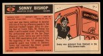 1965 Topps #68  Sonny Bishop  Back Thumbnail