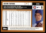 2002 Topps #31  Kevin Tapani  Back Thumbnail