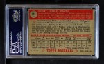 1952 Topps #311 Mickey Mantle Back Thumbnail