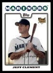 2008 Topps #286  Jeff Clement  Front Thumbnail