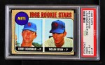 1968 Topps #177 - Nolan Ryan / Jerry Koosman Mets Rookies Front Thumbnail