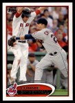 2012 Topps #603  Lonnie Chisenhall  Front Thumbnail