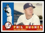 2009 Topps Heritage #96  Phil Hughes  Front Thumbnail