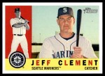 2009 Topps Heritage #283  Jeff Clement  Front Thumbnail