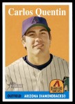 2007 Topps Heritage #193  Carlos Quentin  Front Thumbnail