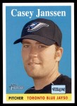 2007 Topps Heritage #395  Casey Janssen  Front Thumbnail