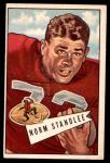 1952 Bowman Large #42  Norm Standlee  Front Thumbnail