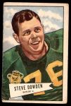1952 Bowman Large #40  Steve Dowden  Front Thumbnail