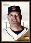 2011 Topps Heritage #242  Manny Acta  Front Thumbnail
