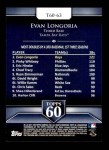 2011 Topps 60 #63 T-60 Evan Longoria  Back Thumbnail