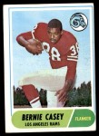 1968 Topps #28  Bernie Casey  Front Thumbnail