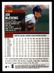 2000 Topps #192  Joe McEwing  Back Thumbnail