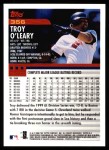 2000 Topps #356  Troy O'Leary  Back Thumbnail