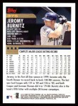 2000 Topps #375  Jeromy Burnitz  Back Thumbnail