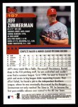 2000 Topps #197  Jeff Zimmerman  Back Thumbnail