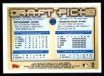 2000 Topps #213   -  Brett Myers / Ryan Christianson Draft Picks Back Thumbnail