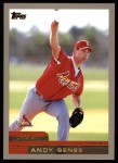 2000 Topps #428  Andy Benes  Front Thumbnail