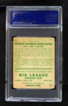 1933 Goudey #181 Babe Ruth Back Thumbnail