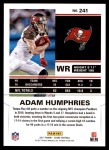 2017 Score #241  Adam Humphries  Back Thumbnail