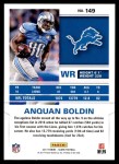 2017 Score #149  Anquan Boldin  Back Thumbnail