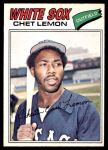 1977 O-Pee-Chee #195  Chet Lemon  Front Thumbnail