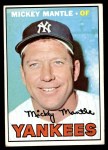 1967 Topps #150 Mickey Mantle Front Thumbnail