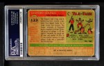 1955 Topps #123 Sandy Koufax Back Thumbnail